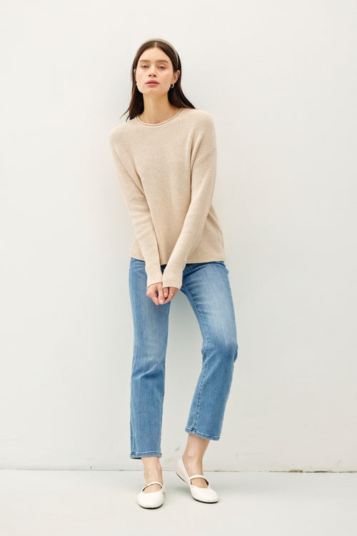 Cute Be Cool Round Neck Long Sleeve Sweater