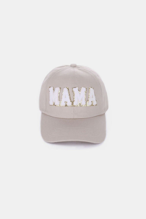 Cute MAMA Chenille Patch Baseball Cap