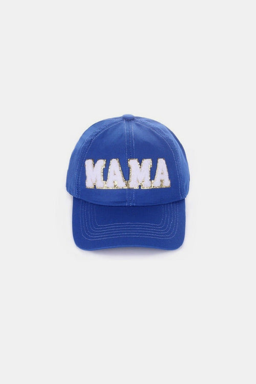 Cute MAMA Chenille Patch Baseball Cap