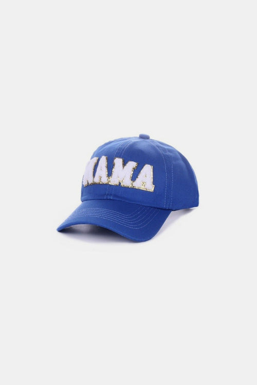 Cute MAMA Chenille Patch Baseball Cap